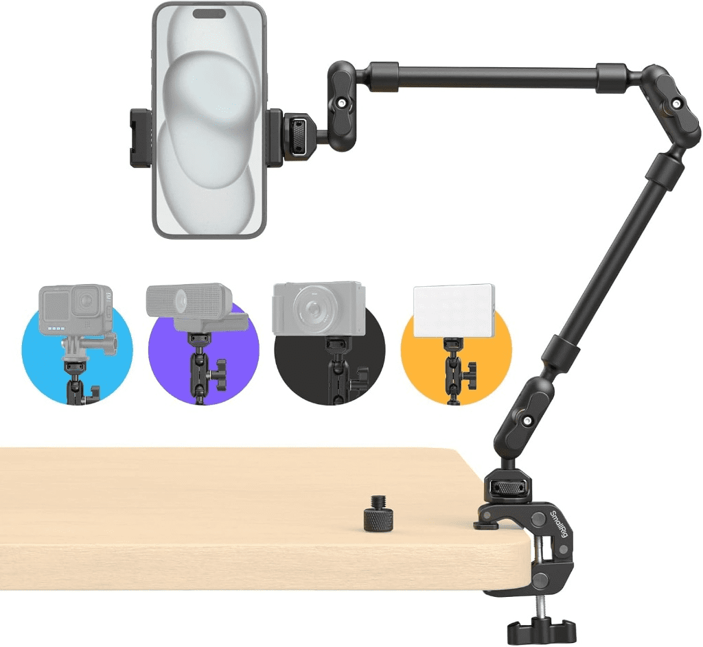 SmallRig 22" Magic Arm Clamp Review: The Ultimate Desk Setup Upgrade
